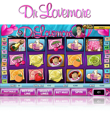 Playtech Dr Lovemore Spiel