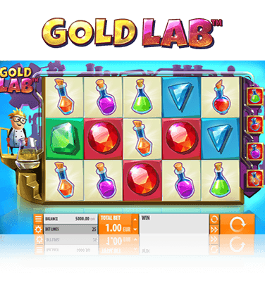 Der?Spielablauf?des Gold Lab Slots.