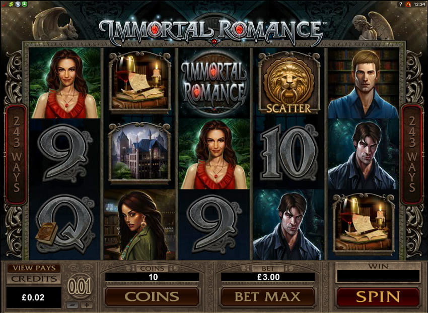 Immortal Romance Slot from Microgaming