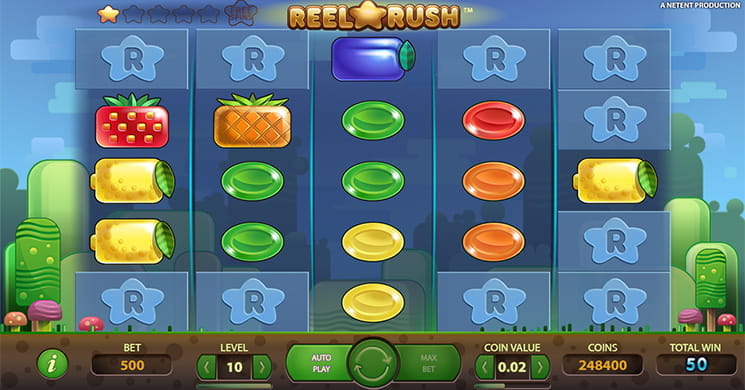 Reel Rush is an Innovative Video Slot