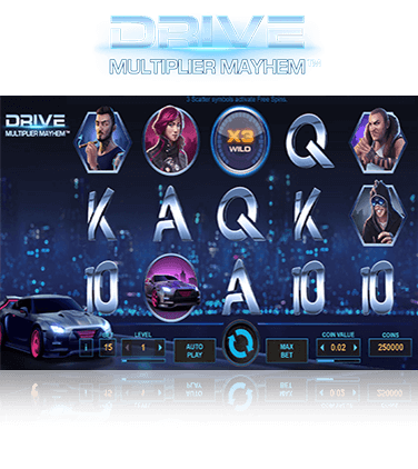 Drive Multiplier Mayhem Game